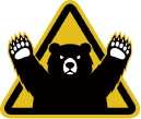 ヒグマ注意喚起統一デザイン